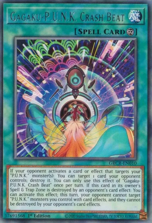 Gagaku-P.U.N.K. Rythme Endiablé — The Grand Creators — Yu-Gi-Oh!
