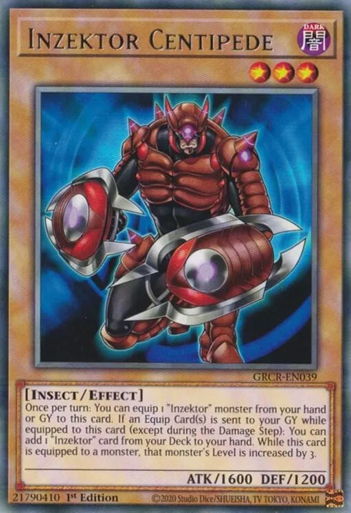 Inzektor Mille-Pattes — The Grand Creators — Yu-Gi-Oh!