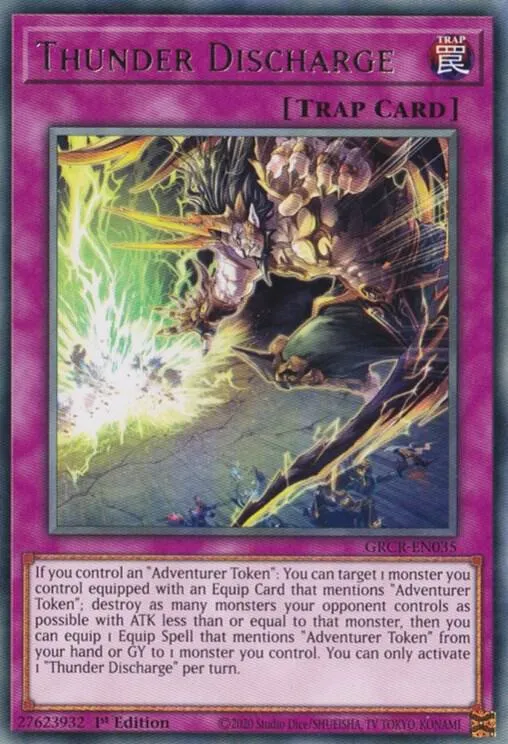 Décharge de Tonnerre — The Grand Creators — Yu-Gi-Oh!