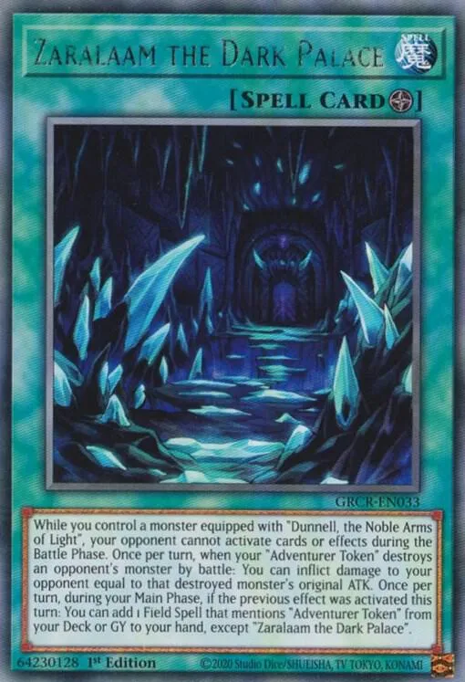 Zaralaam le Palais des Ténèbres — The Grand Creators — Yu-Gi-Oh!