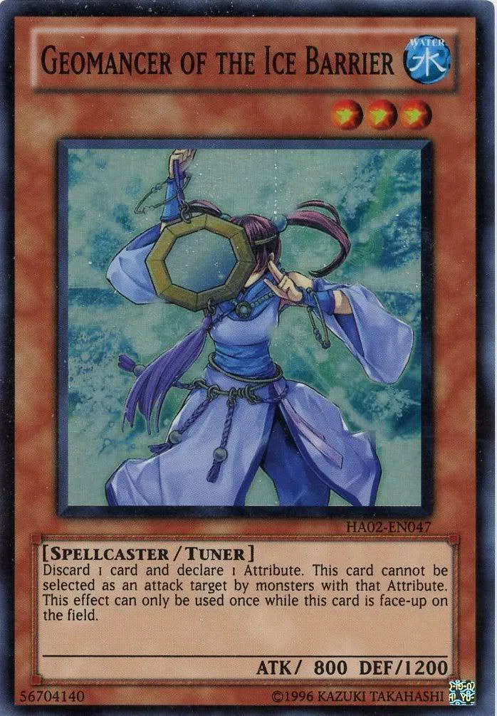 Geomancer of the Ice Barrier — Hidden Arsenal 2 - Unlimited — Yu-Gi-Oh!
