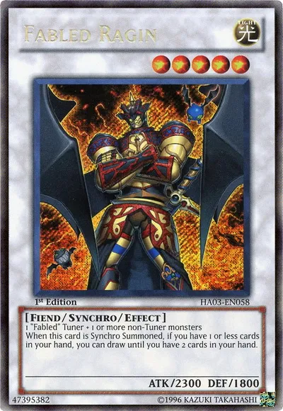 Fabled Ragin — Hidden Arsenal 3 — Yu-Gi-Oh!