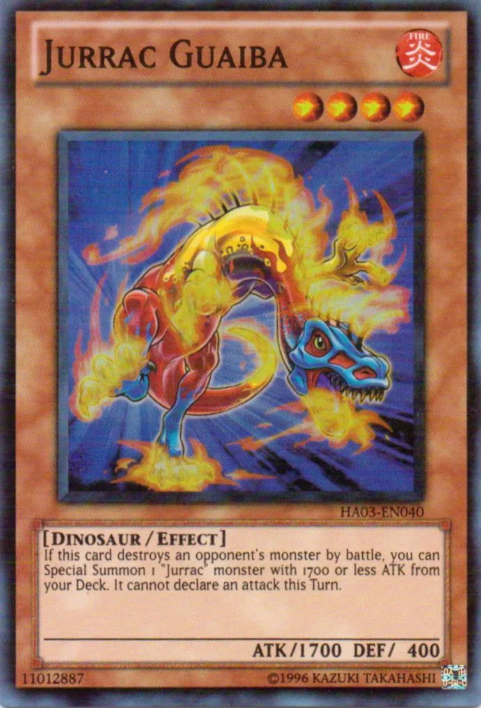 Jurrac Guaiba — Hidden Arsenal 3 - Unlimited — Yu-Gi-Oh!