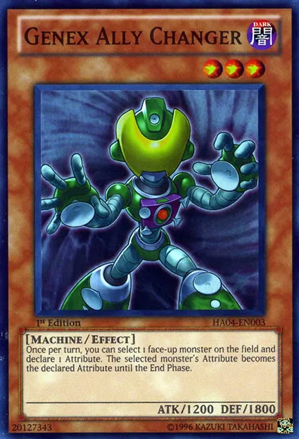 Genex Ally Changer — Hidden Arsenal 4 — Yu-Gi-Oh!