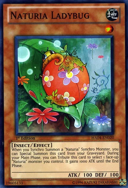Naturia Ladybug — Hidden Arsenal 4 — Yu-Gi-Oh!