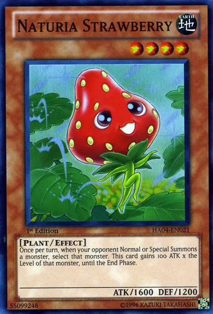 Naturia Strawberry — Hidden Arsenal 4 — Yu-Gi-Oh!