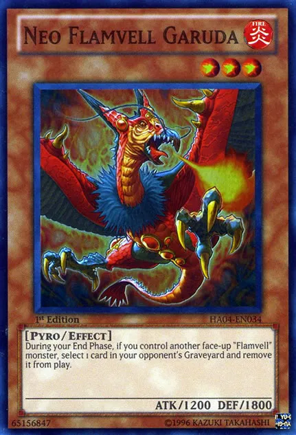 Neo Flamvell Garuda — Hidden Arsenal 4 — Yu-Gi-Oh!