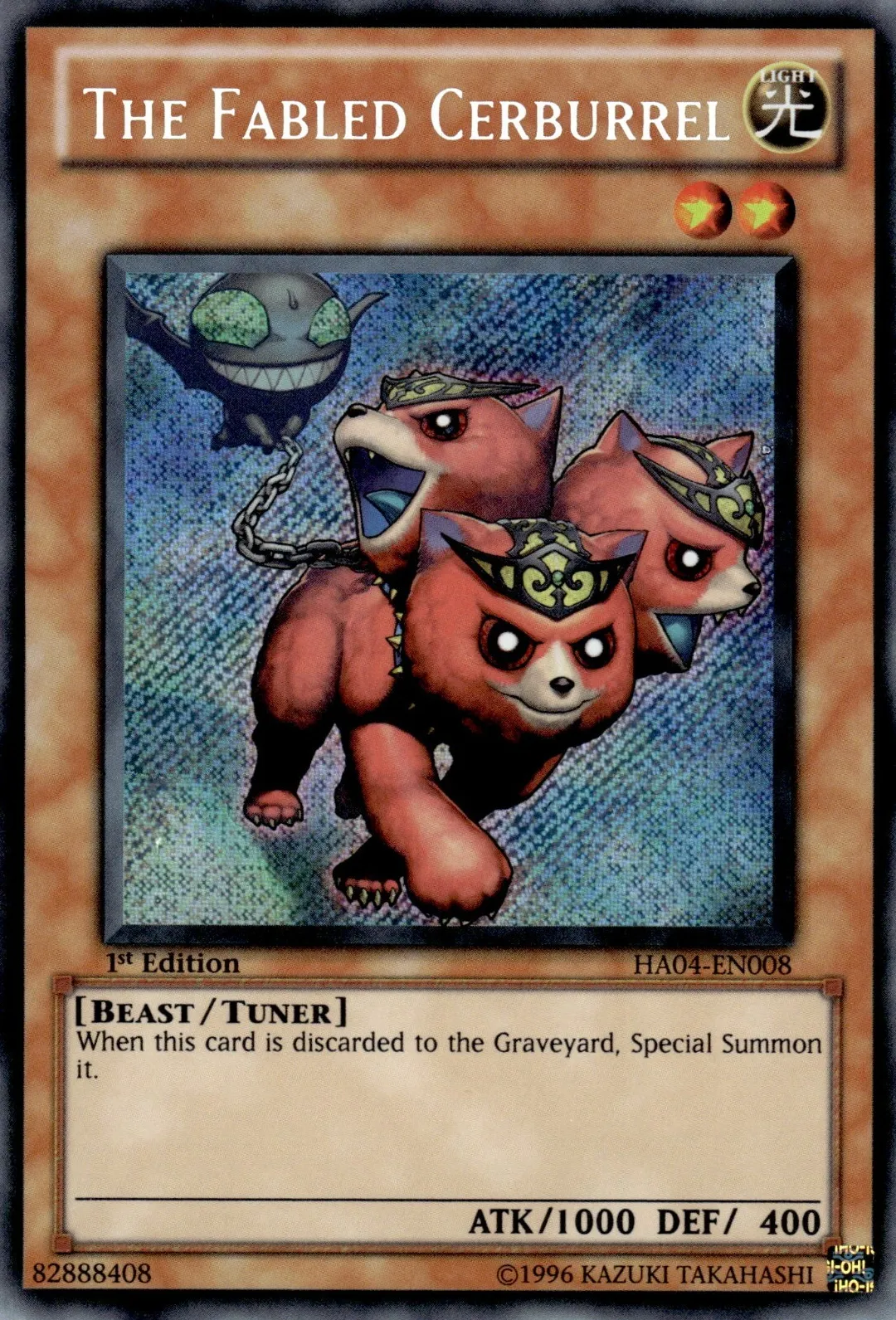 The Fabled Cerburrel — Hidden Arsenal 4 — Yu-Gi-Oh!