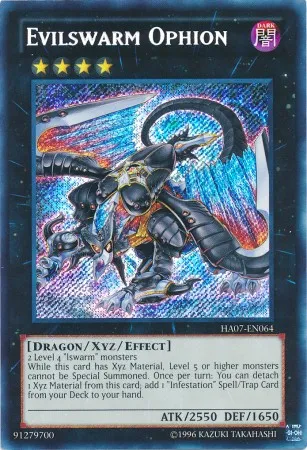 Evilswarm Ophion — Hidden Arsenal 7 - Unlimited — Yu-Gi-Oh!