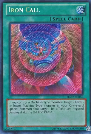 Iron Call — Hidden Arsenal 7 - Unlimited — Yu-Gi-Oh!
