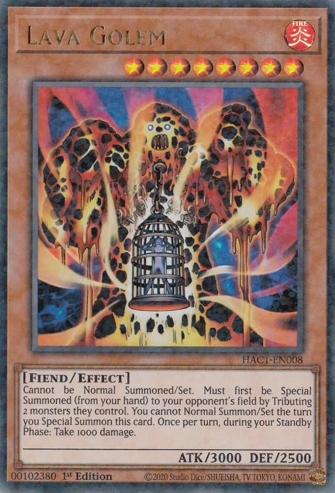Lava Golem — Hidden Arsenal: Chapter 1 — Yu-Gi-Oh!