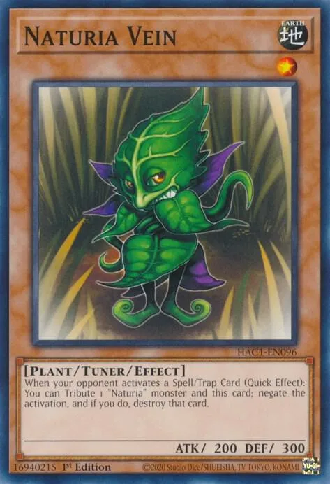 Liane Naturia — Hidden Arsenal: Chapter 1 — Yu-Gi-Oh!