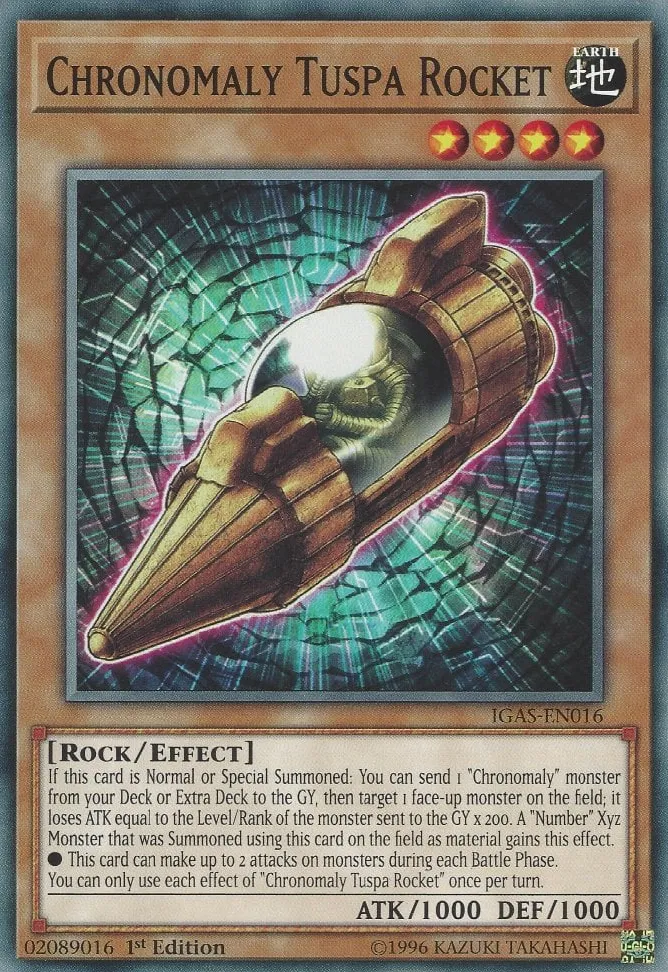 Chronomaly Tuspa Rocket — Ignition Assault — Yu-Gi-Oh!