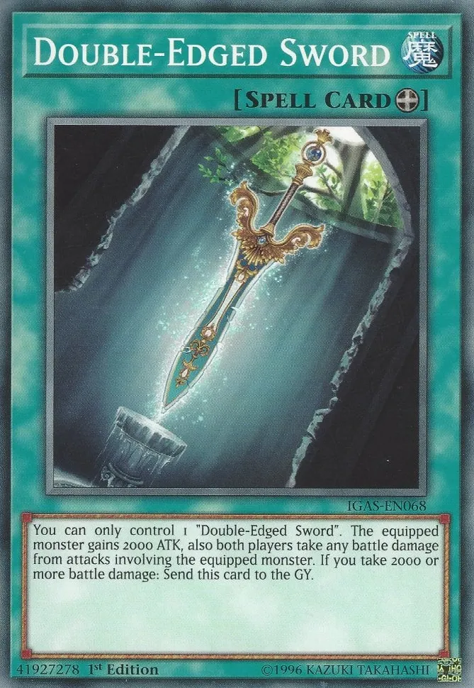 Double-Edged Sword — Ignition Assault — Yu-Gi-Oh!