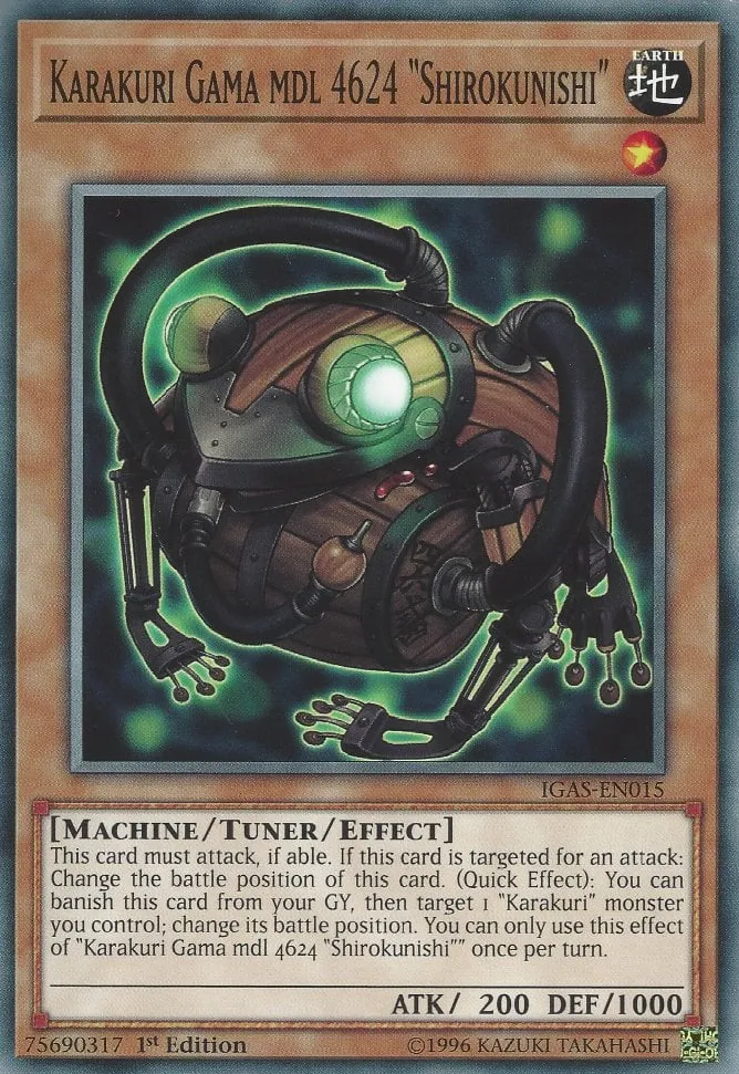 Karakuri Gama mdl 4624 "Shirokunishi" — Ignition Assault — Yu-Gi-Oh!