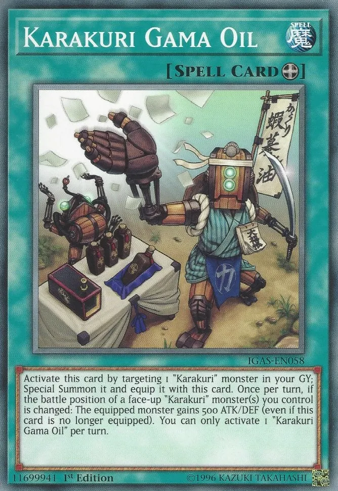 Huile de Gama Karakuri — Ignition Assault — Yu-Gi-Oh!