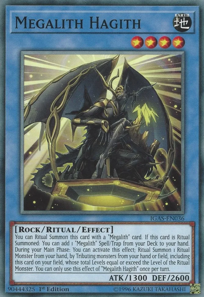 Megalith Hagith — Ignition Assault — Yu-Gi-Oh!