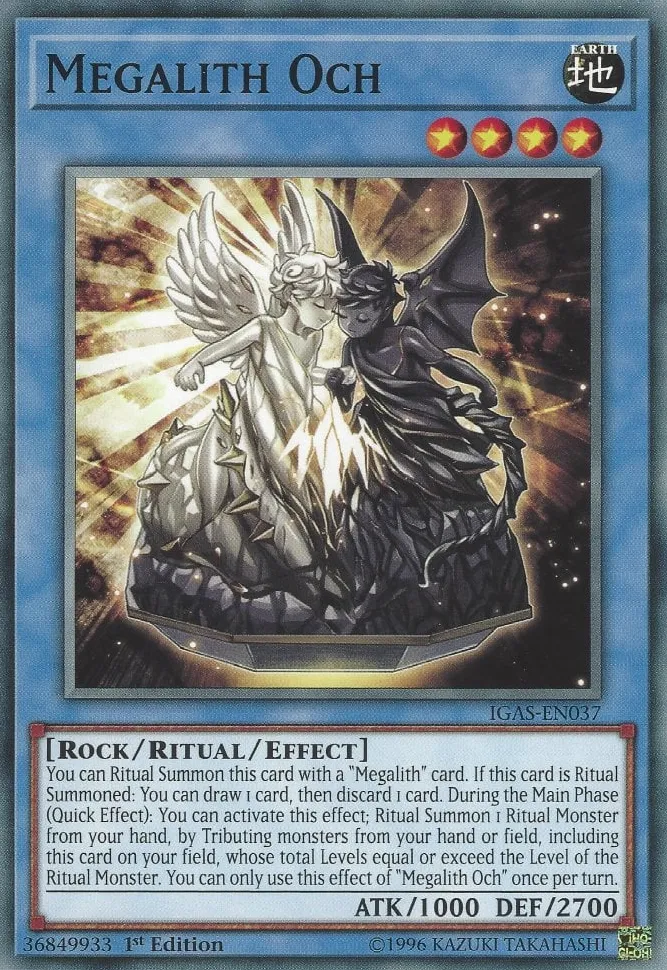 Megalith Och — Ignition Assault — Yu-Gi-Oh!