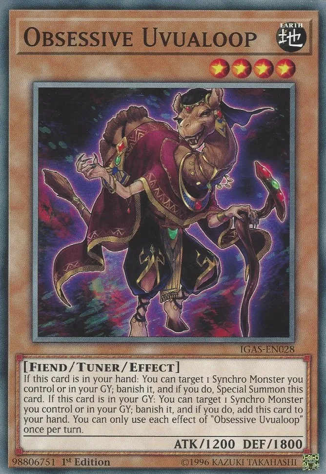 Obsessive Uvualoop — Ignition Assault — Yu-Gi-Oh!