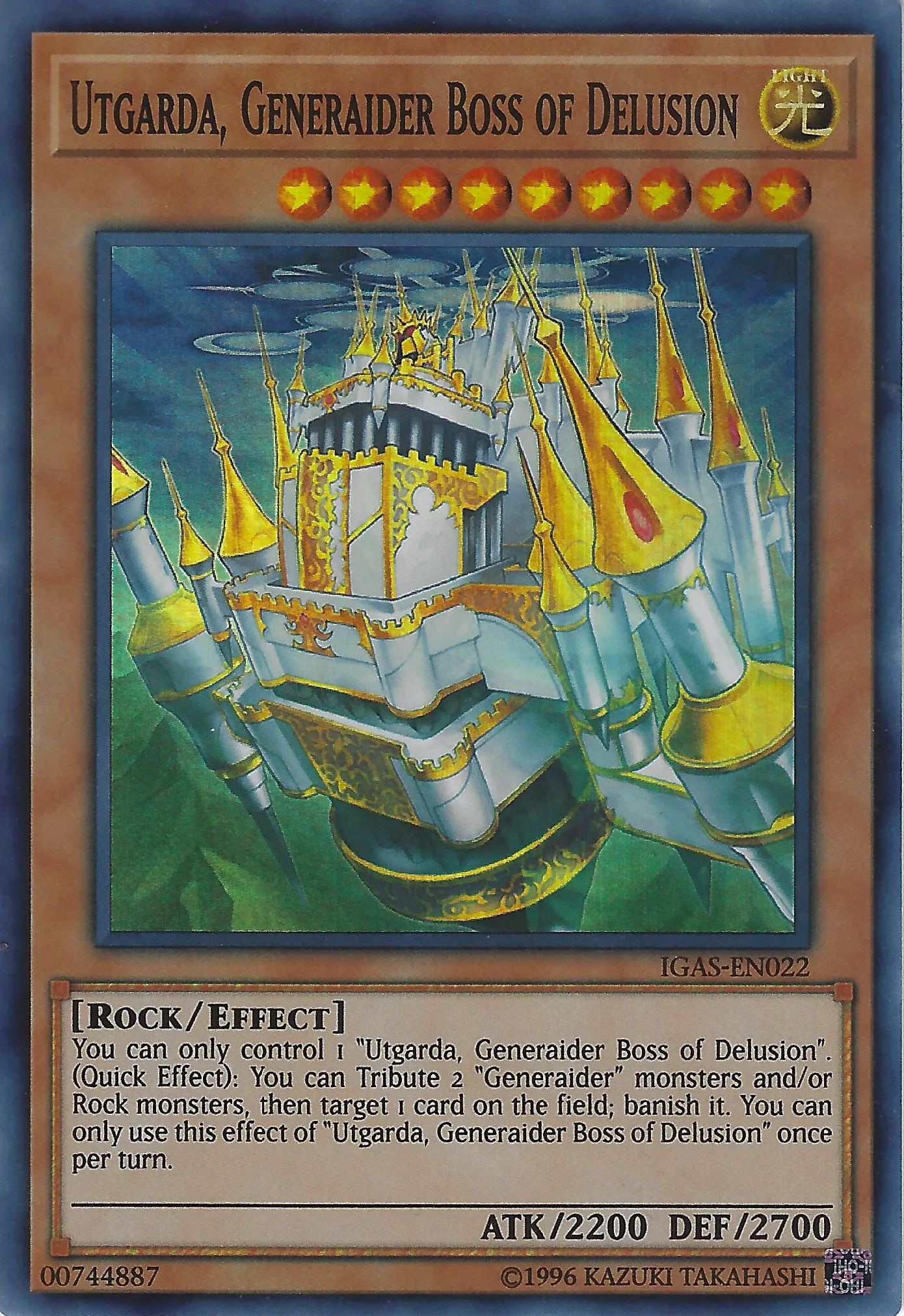 Utgarda, Boss Genèraideur de la Délusion — Ignition Assault - Unlimited — Yu-Gi-Oh!