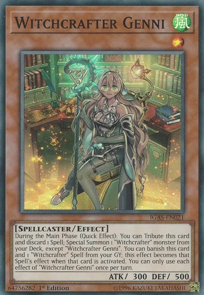 Witchcrafter Genni — Ignition Assault — Yu-Gi-Oh!