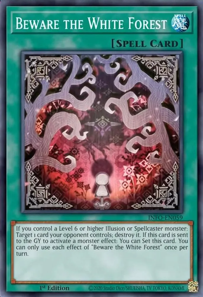 Attention à la Forêt Blanche — The Infinite Forbidden — Yu-Gi-Oh!