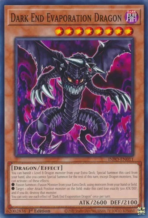 Dragon d'Évaporation Ultime des Ténèbres — The Infinite Forbidden — Yu-Gi-Oh!