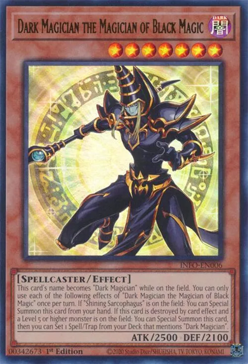 Dark Magician the Magician of Black Magic — The Infinite Forbidden — Yu-Gi-Oh!