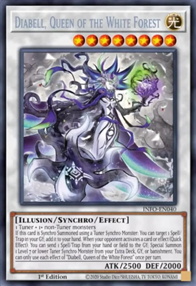 Diabell, Queen of the White Forest — The Infinite Forbidden — Yu-Gi-Oh!