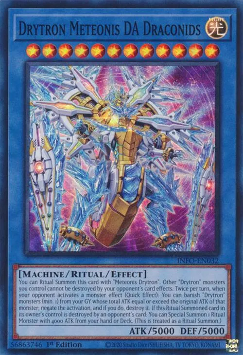 Drytron Meteonis DA Draconids — The Infinite Forbidden — Yu-Gi-Oh!