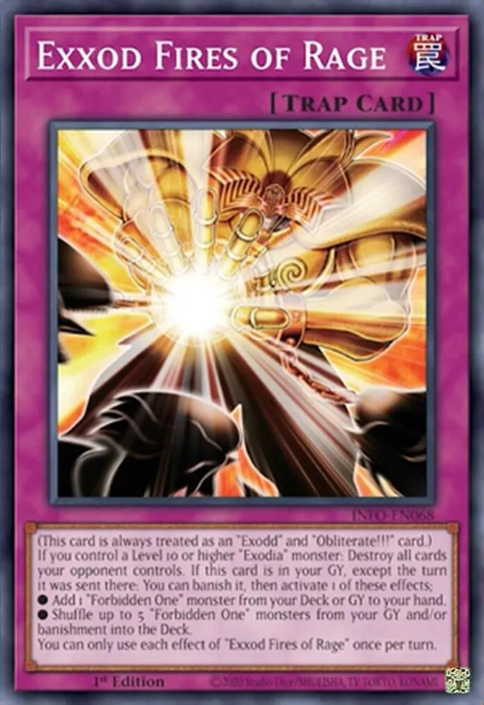 Exxod Fires of Rage — The Infinite Forbidden — Yu-Gi-Oh!