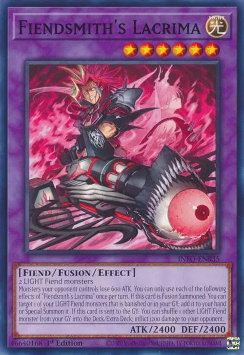 Lacrima du Démonforgeron — The Infinite Forbidden — Yu-Gi-Oh!