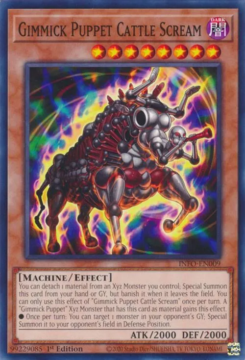 Poupée Truquée Cri Bovin — The Infinite Forbidden — Yu-Gi-Oh!