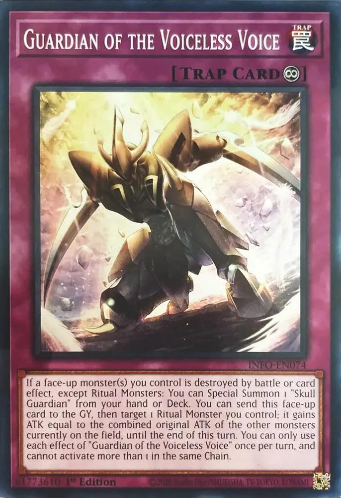 Gardien de la Sans Voix — The Infinite Forbidden — Yu-Gi-Oh!