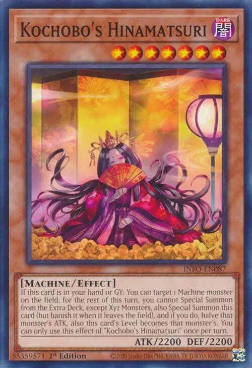 Hinamatsuri de Kochobo — The Infinite Forbidden — Yu-Gi-Oh!