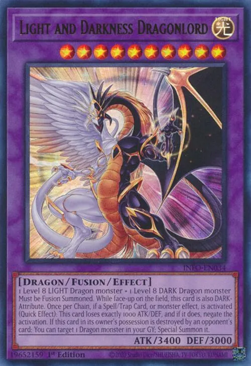 Light and Darkness Dragonlord — The Infinite Forbidden — Yu-Gi-Oh!