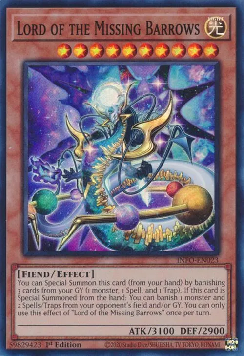 Seigneur du Barrou Manquant — The Infinite Forbidden — Yu-Gi-Oh!