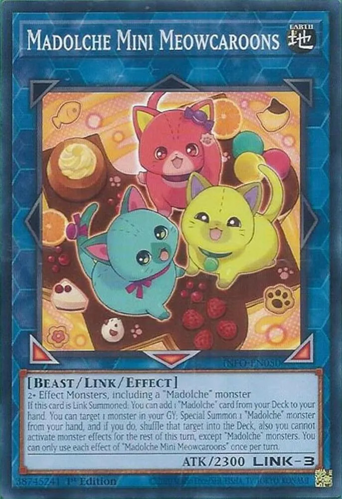 Miaoucarons Mini Magidolce from The Infinite Forbidden - Yu-Gi-Oh!