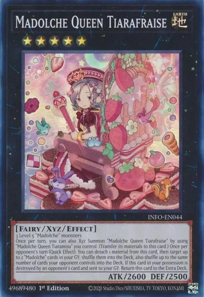 Madolche Queen Tiarafraise — The Infinite Forbidden — Yu-Gi-Oh!
