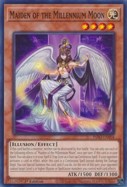 Vierge de la Lune Millénaire — The Infinite Forbidden — Yu-Gi-Oh!
