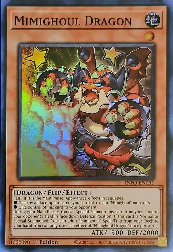 Mimighoul Dragon — The Infinite Forbidden — Yu-Gi-Oh!