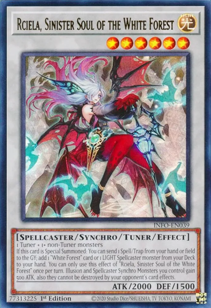 Rciela, Sinister Soul of the White Forest — The Infinite Forbidden — Yu-Gi-Oh!