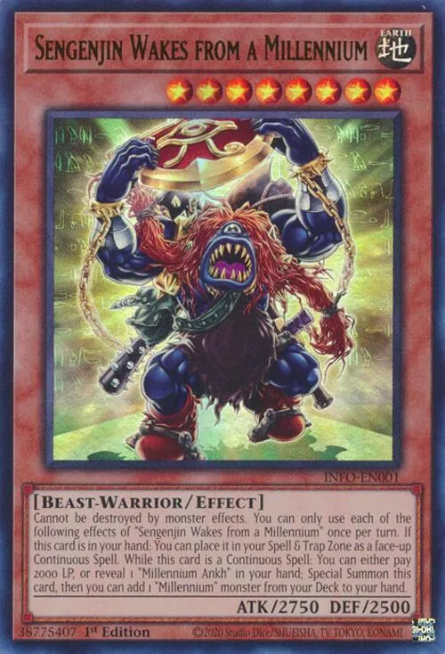 Sengenjin Wakes from a Millennium — The Infinite Forbidden — Yu-Gi-Oh!