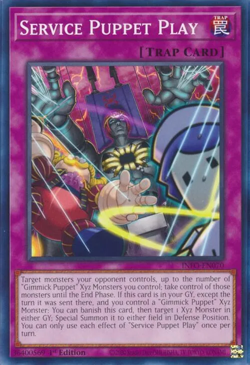 Pièce de Service des Poupées — The Infinite Forbidden — Yu-Gi-Oh!