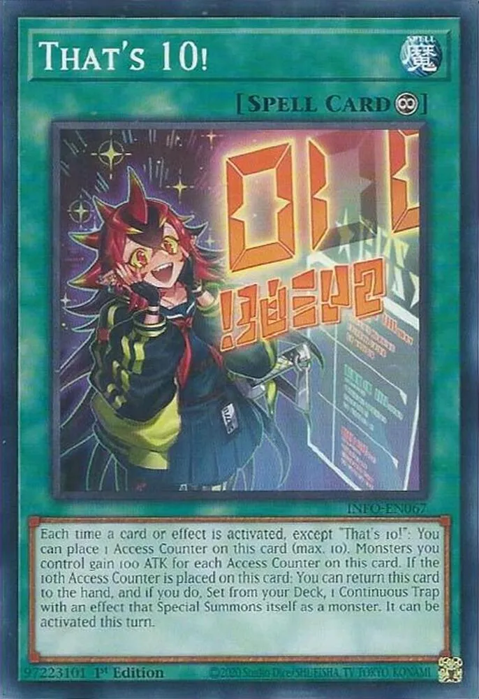 Ça fait 10 ! — The Infinite Forbidden — Yu-Gi-Oh!