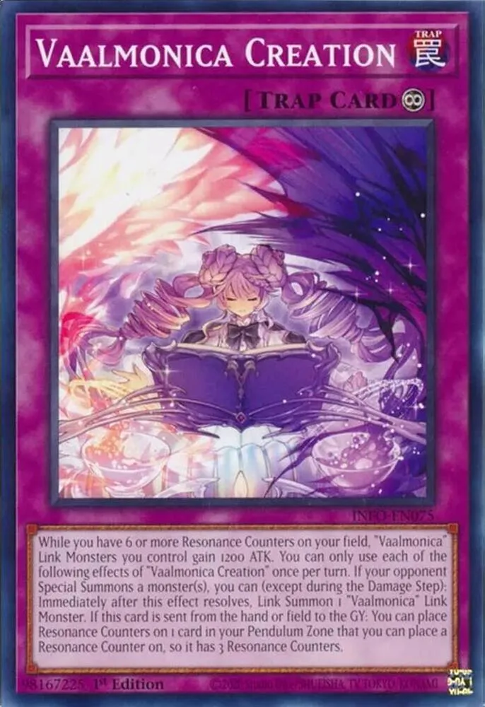 Création Vaalmonica — The Infinite Forbidden — Yu-Gi-Oh!