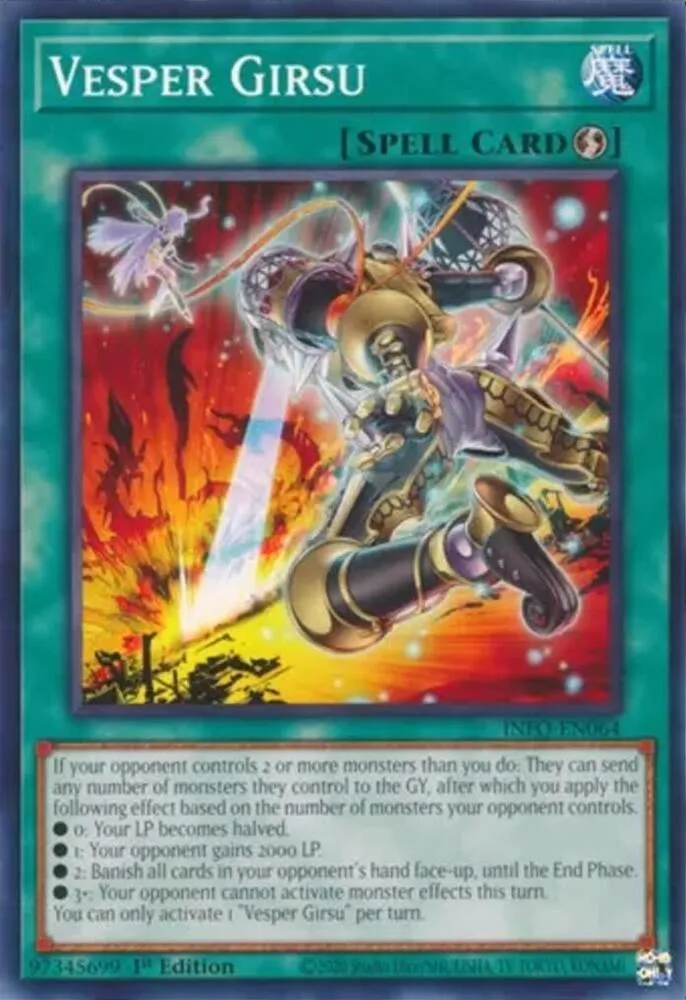 Girsu Vespéral — The Infinite Forbidden — Yu-Gi-Oh!