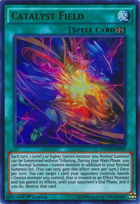 Catalyst Field — Invasion: Vengeance — Yu-Gi-Oh!