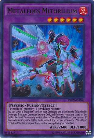 Metalfoes Mithrilium — Invasion: Vengeance - Unlimited — Yu-Gi-Oh!