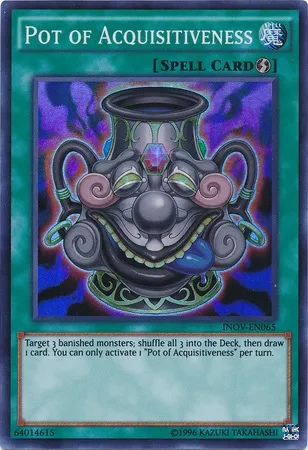 Pot of Acquisitiveness — Invasion: Vengeance - Unlimited — Yu-Gi-Oh!